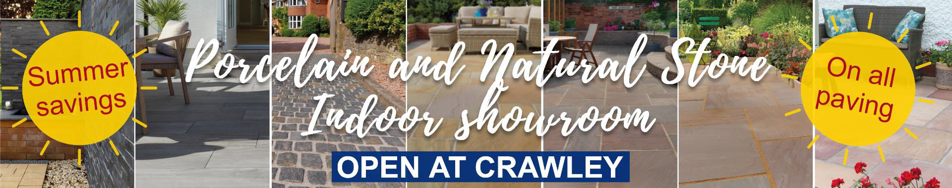 Natural Stone and Porcelain Paving Sale
